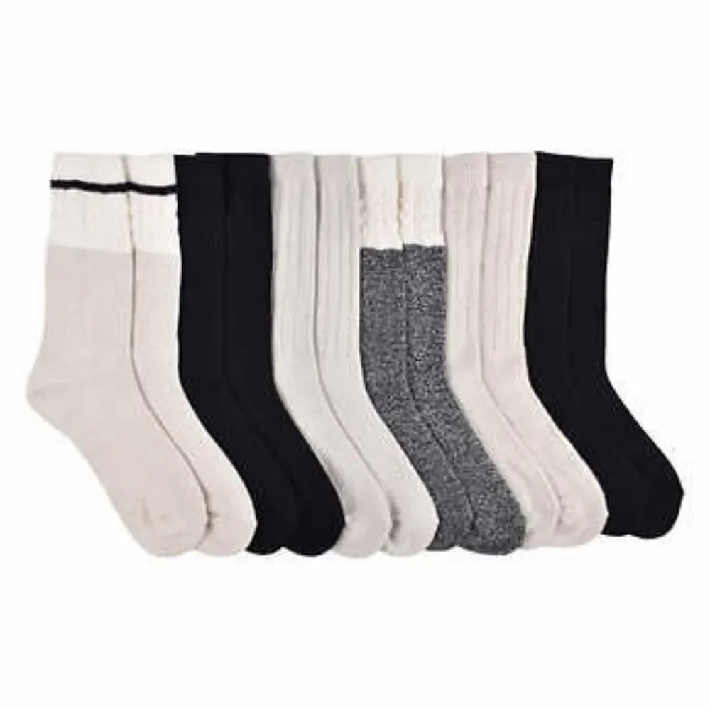Lucky Brand Ladies' Boot Sock, 6-pair